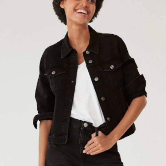 mango vicky denim jacket